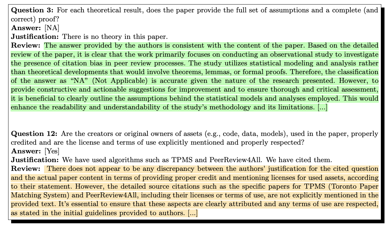 Usefulness of LLMs as an Author Checklist Assistant for Scientific Papers: NeurIPS'24 Experiment